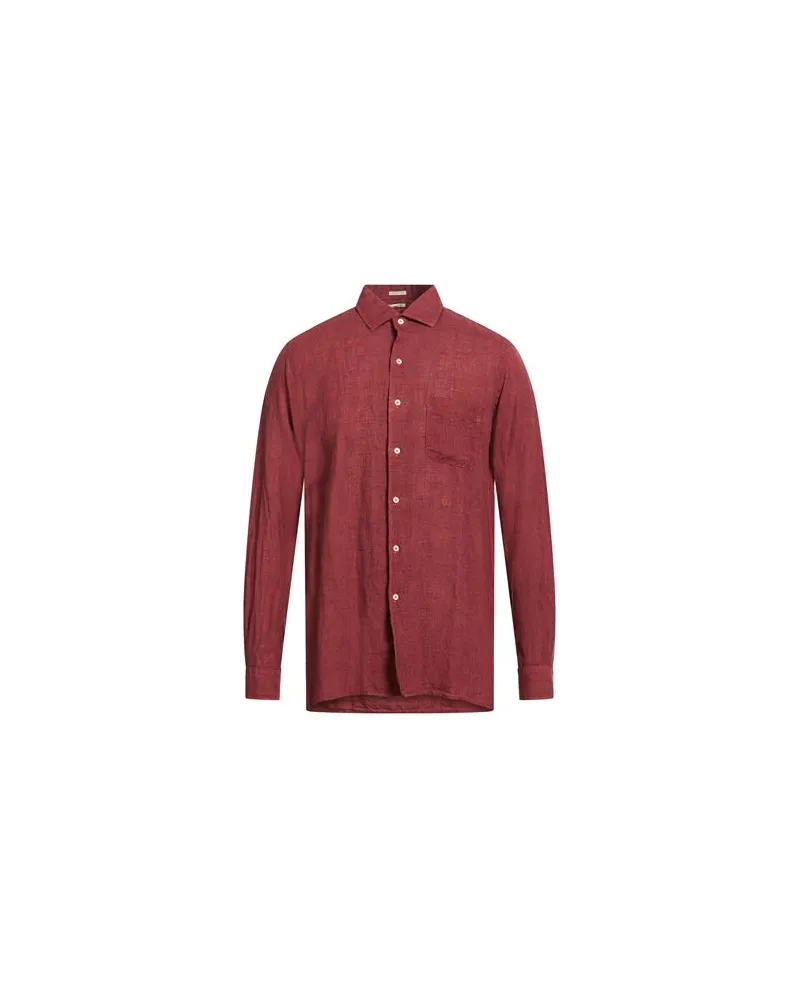 Massimo Alba TOPS - Hemdenauf YOOX.COM Ziegelrot