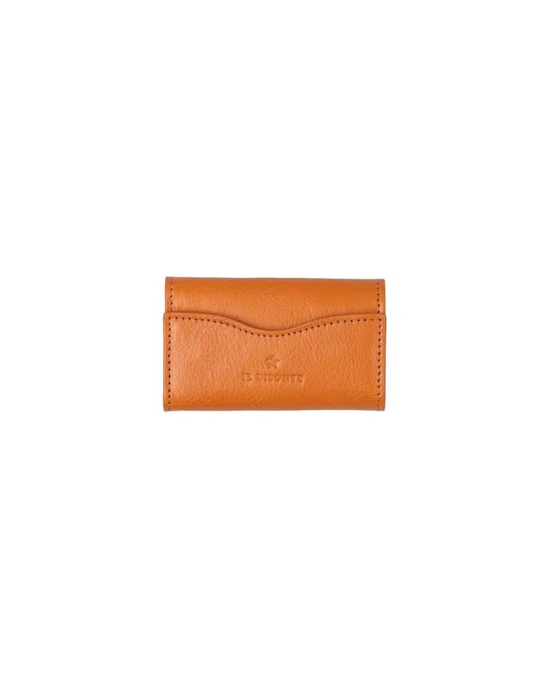 IL BISONTE Kleinlederwaren - Schlüsselanhängerauf YOOX.COM Mandarine