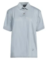 Giorgio Armani Poloshirt Taubenblau