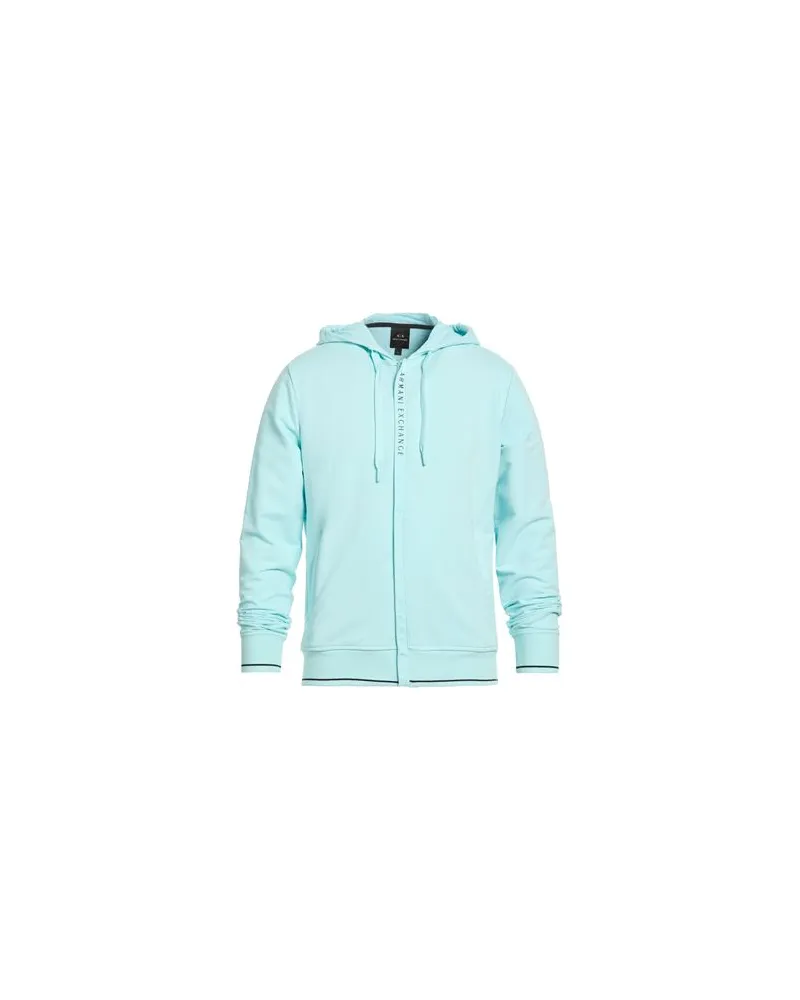 Armani Exchange TOPS - Sweatshirtsauf YOOX.COM Tūrkis