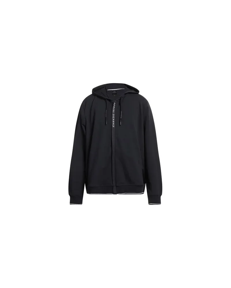 Armani Exchange TOPS - Sweatshirtsauf YOOX.COM Nachtblau