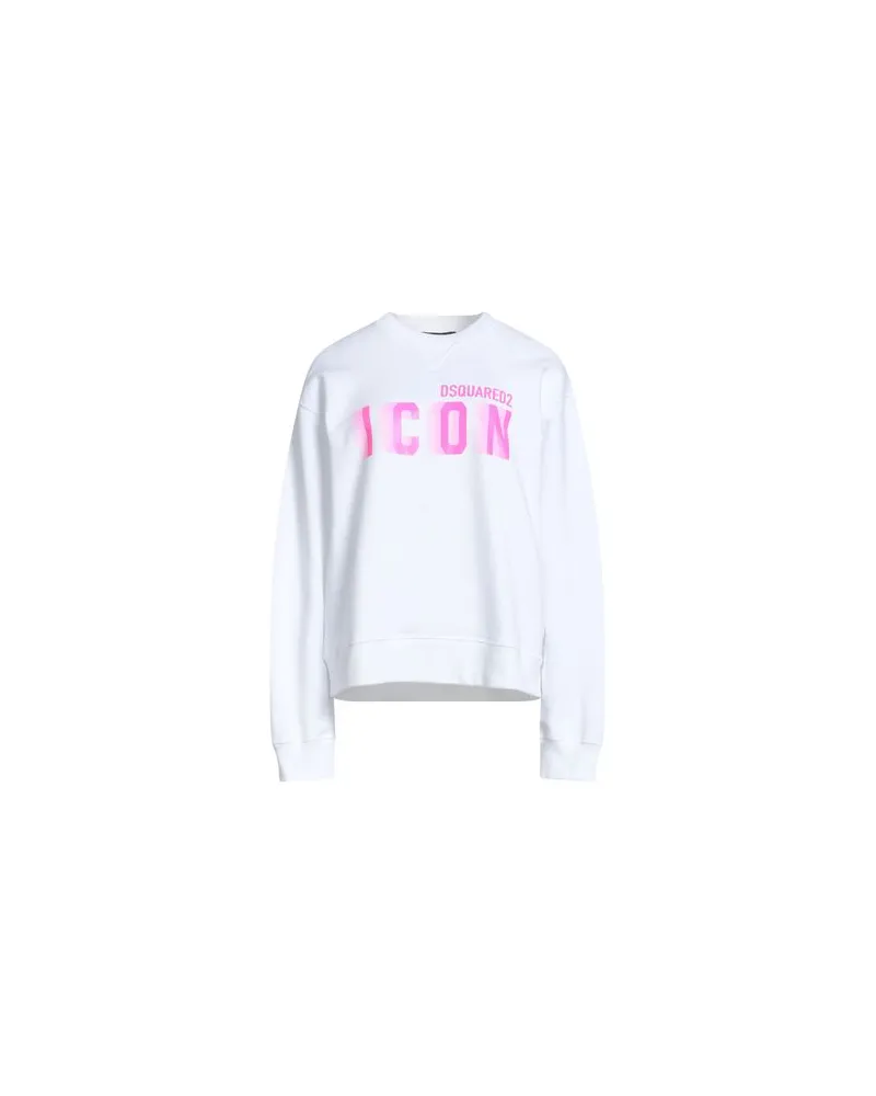 Dsquared2 ICON - TOPS - Sweatshirtsauf YOOX.COM Weiß