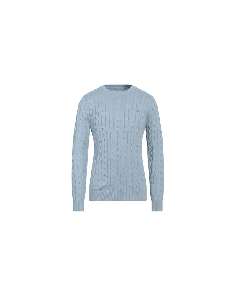 Gant STRICKWAREN - Pulloverauf YOOX.COM Hellblau