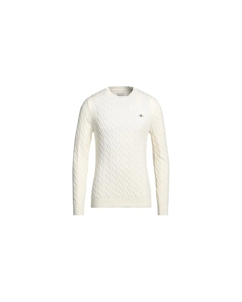 Gant STRICKWAREN - Pulloverauf YOOX.COM Cremeweiß