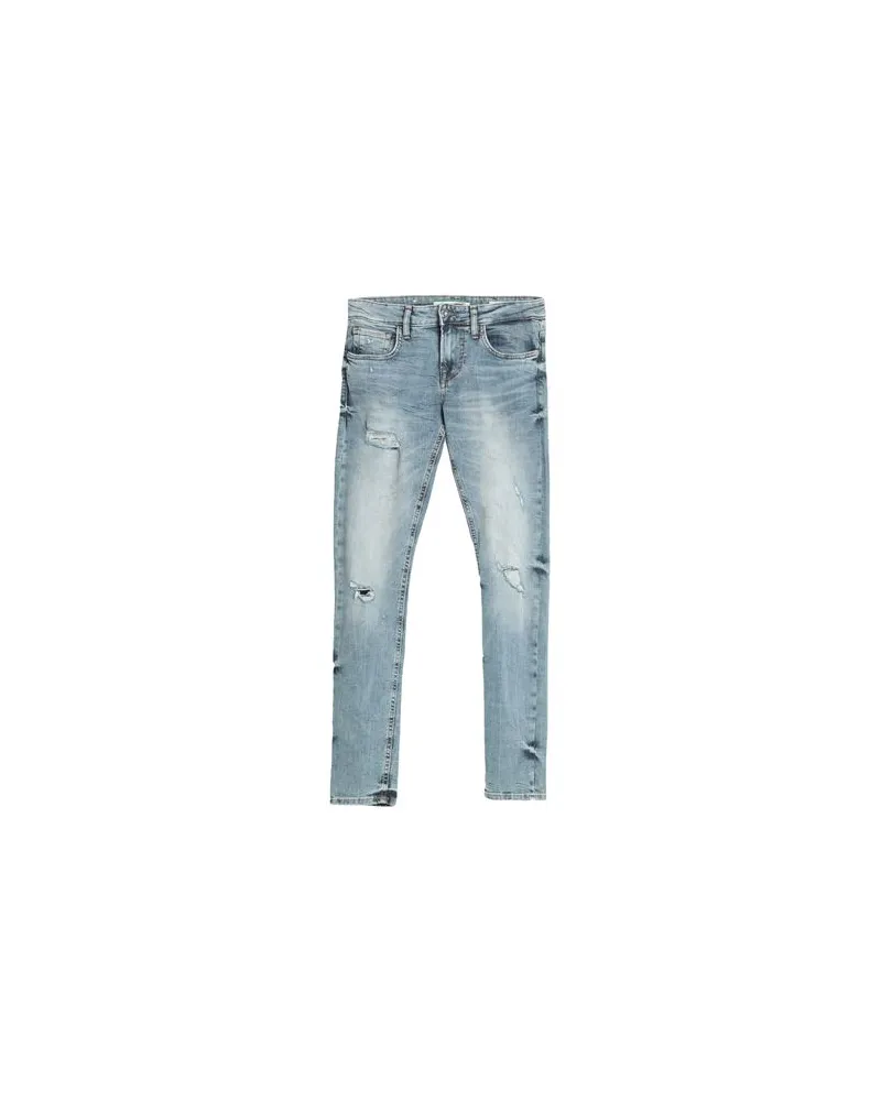 Guess HOSEN & RÖCKE - Jeanshosenauf YOOX.COM Blau