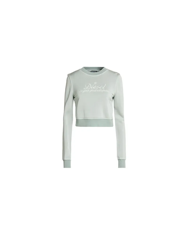 Diesel TOPS - Sweatshirtsauf YOOX.COM Salbeigrün