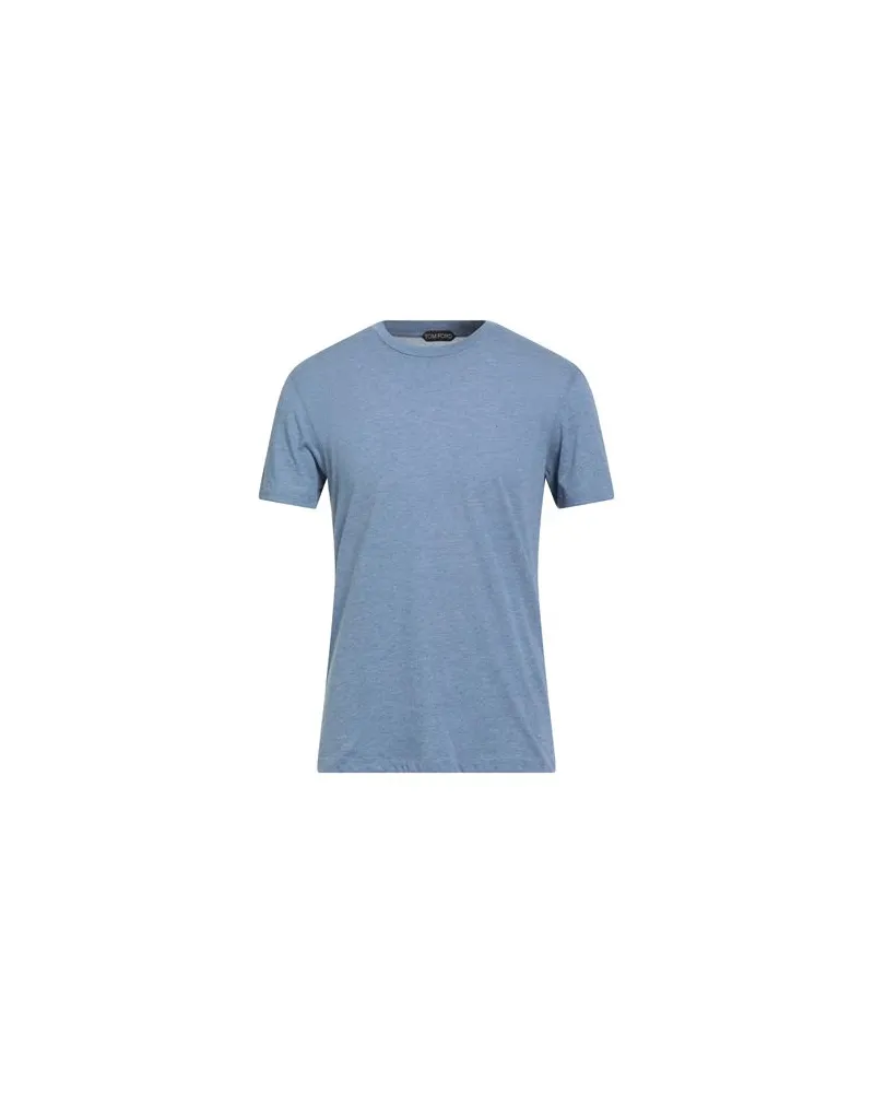 Tom Ford TOPS - T-shirtsauf YOOX.COM Hellblau