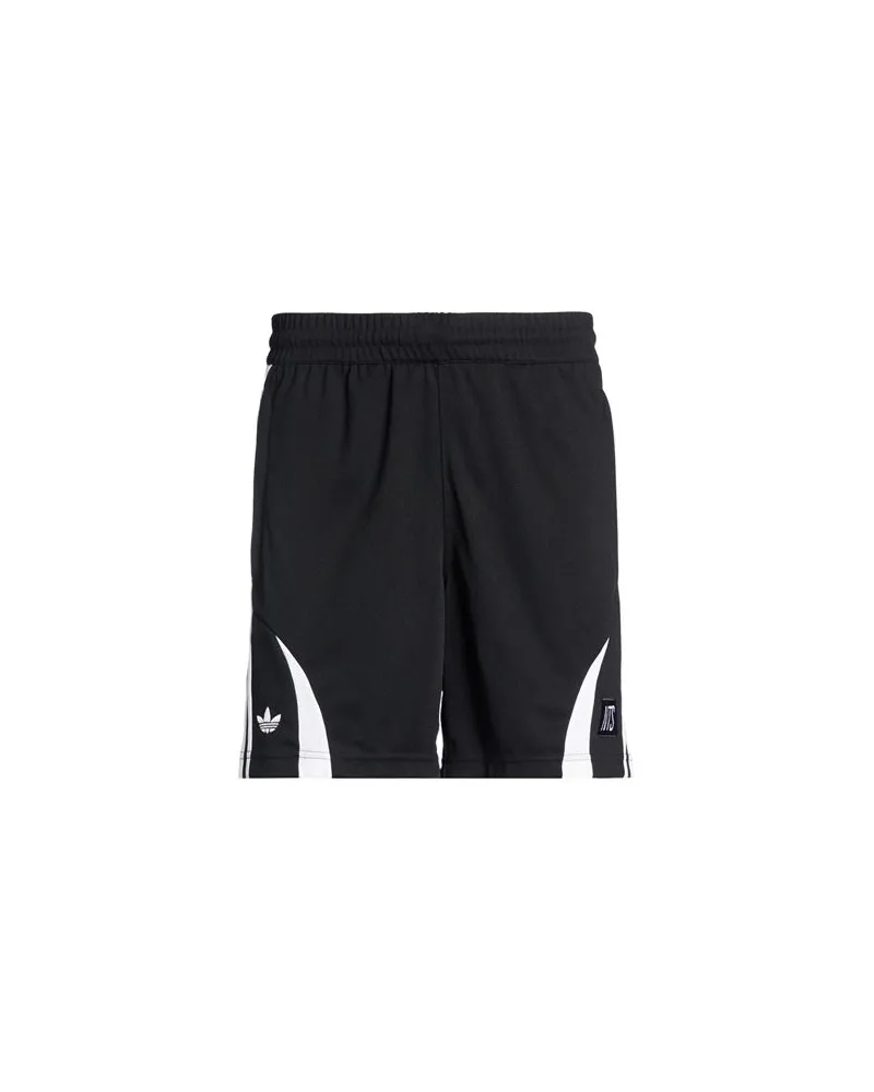 adidas HOSEN & RÖCKE - Shorts & Bermudashortsauf YOOX.COM Schwarz