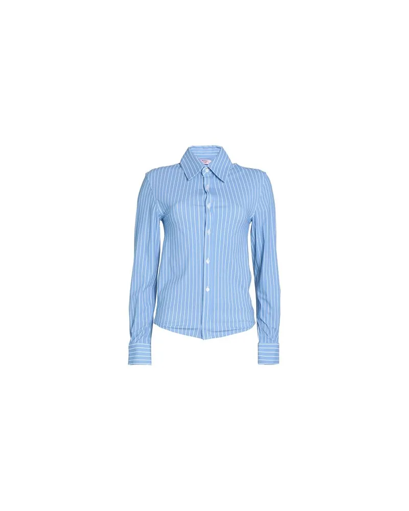 Martine Rose TOPS - Hemdenauf YOOX.COM Azurblau