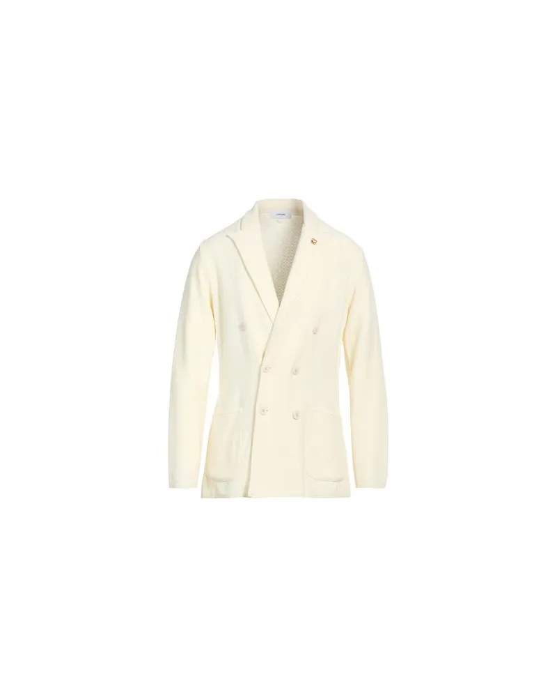 LARDINI ANZÜGE und CO-ORDS - Blazersauf YOOX.COM Cremeweiß