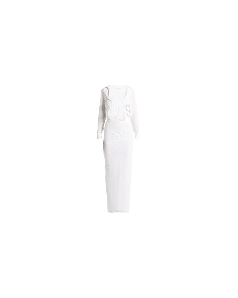Christopher Esber KLEIDER - Maxi-Kleiderauf YOOX.COM Weiß
