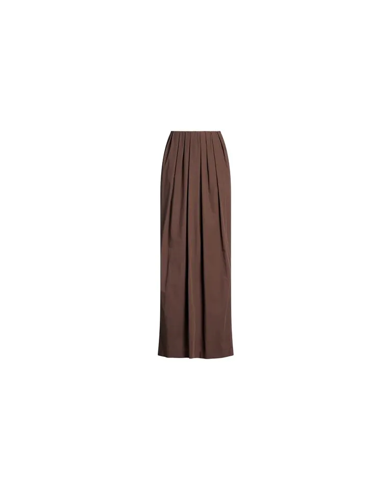 Brunello Cucinelli HOSEN & RÖCKE - Maxi-Röckeauf YOOX.COM Dunkelbraun