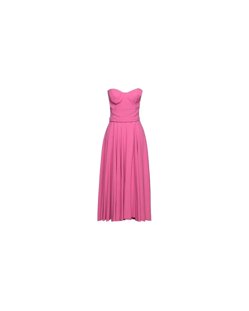 Dolce & Gabbana KLEIDER - Midi-Kleiderauf YOOX.COM Fuchsia