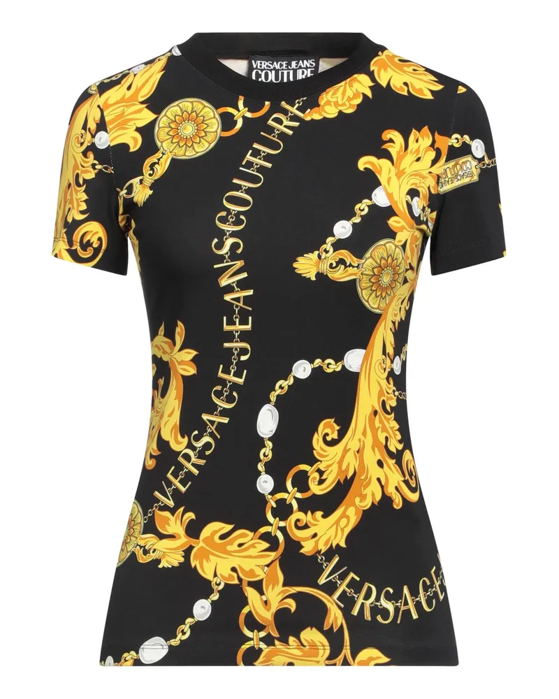 Versace Jeans T-shirts Schwarz