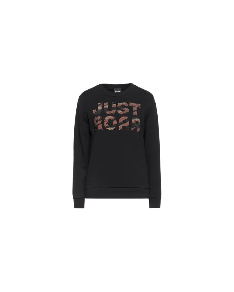 Just Cavalli TOPS - Sweatshirtsauf YOOX.COM Schwarz