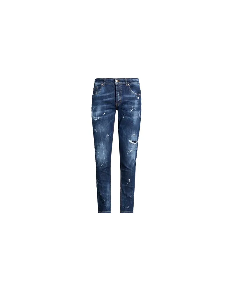 John Richmond HOSEN & RÖCKE - Jeanshosenauf YOOX.COM Blau