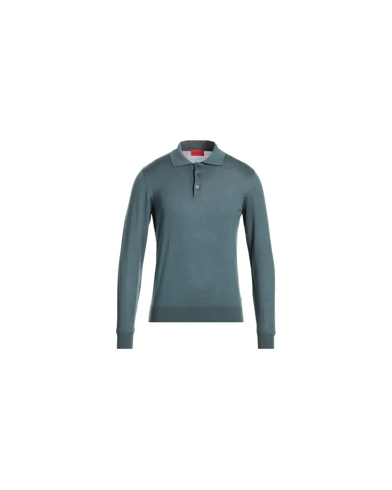 Isaia STRICKWAREN - Pulloverauf YOOX.COM Aquamarin