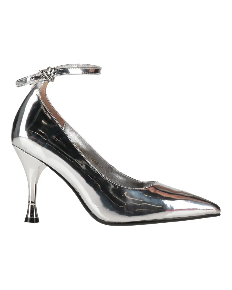 Emanuelle Vee Pumps Silber