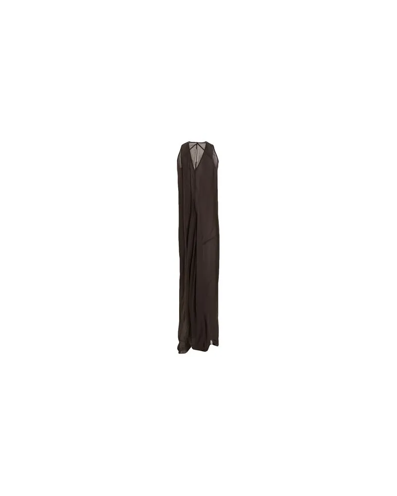 Rick Owens KLEIDER - Maxi-Kleiderauf YOOX.COM Schokobraun