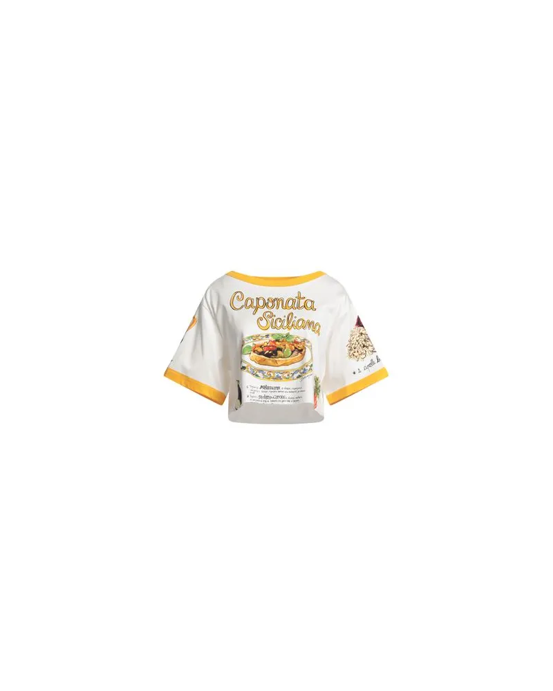 Dolce & Gabbana TOPS - T-shirtsauf YOOX.COM Weiß