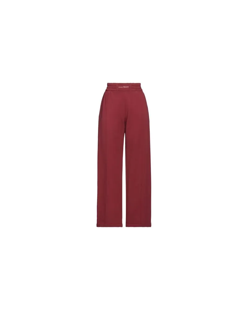 HALFBOY HOSEN & RÖCKE - Hosenauf YOOX.COM Bordeaux