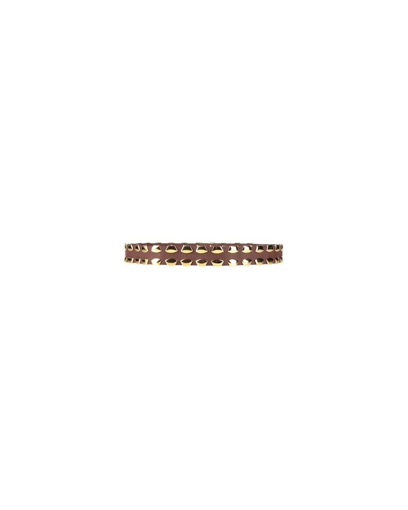 Alberta Ferretti Kleinlederwaren - Gürtelauf YOOX.COM Dunkelbraun