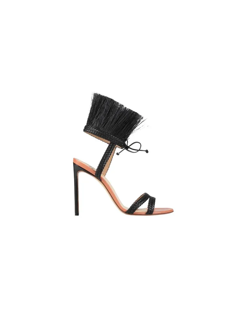 Francesco Russo SCHUHE - Sandalenauf YOOX.COM Schwarz