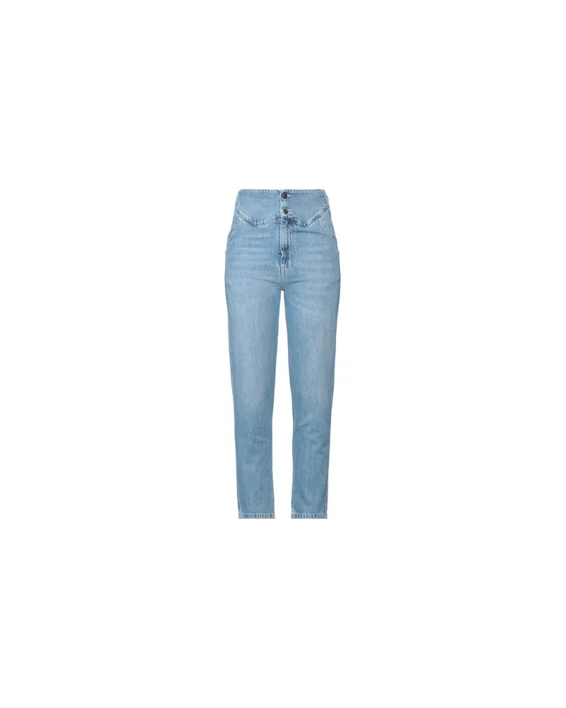 Soallure HOSEN & RÖCKE - Jeanshosenauf YOOX.COM Blau
