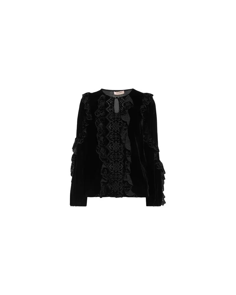 Twin-Set TOPS - Topsauf YOOX.COM Schwarz