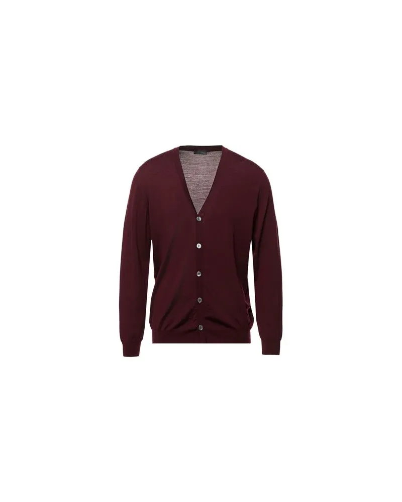 Drumohr  STRICKWAREN - Strickjackenauf YOOX.COM Bordeaux