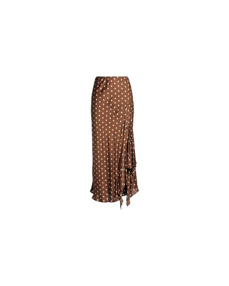 Semicouture HOSEN & RÖCKE - Maxi-Röckeauf YOOX.COM Braun