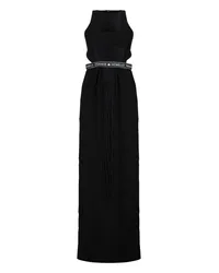 Frankie Morello Maxi-Kleid Schwarz