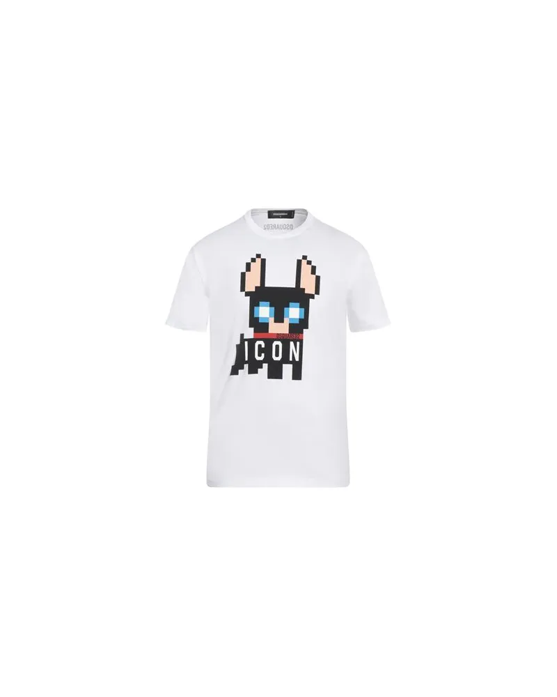 Dsquared2 TOPS - T-shirtsauf YOOX.COM Weiß