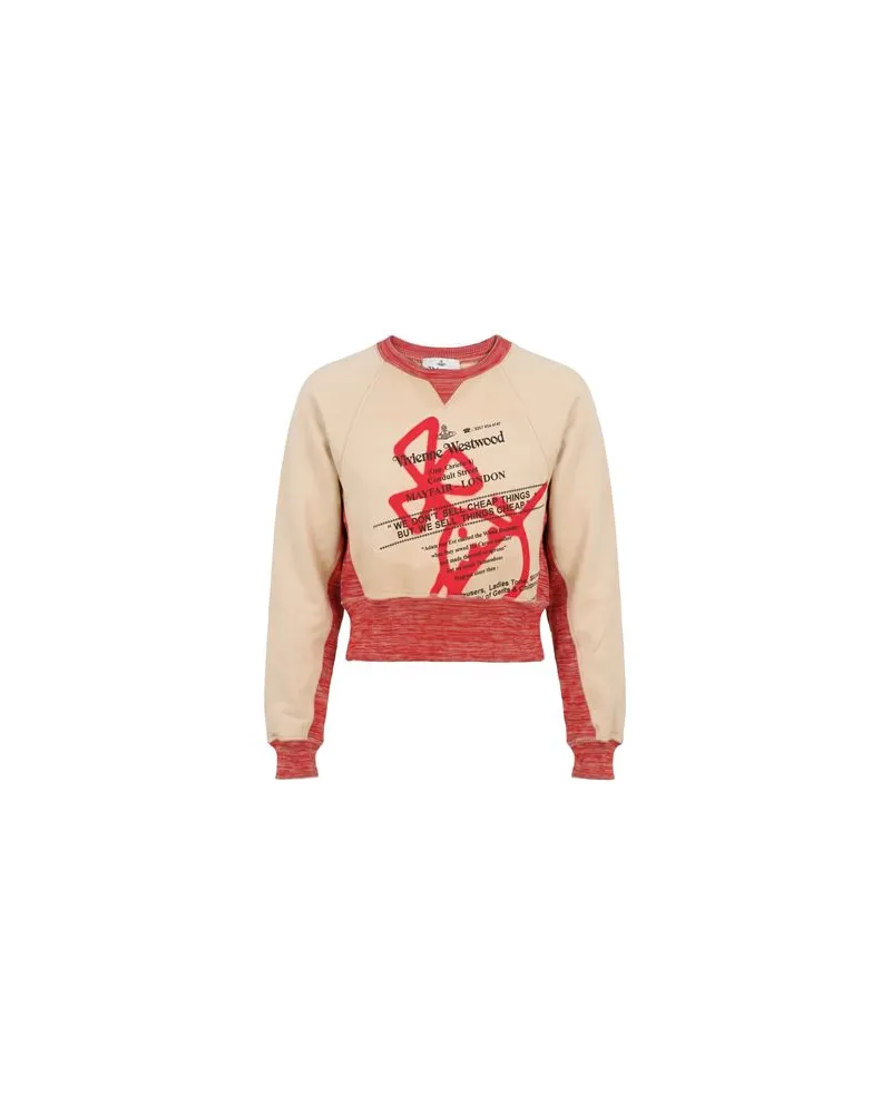 Vivienne Westwood TOPS - Sweatshirtsauf YOOX.COM Beige