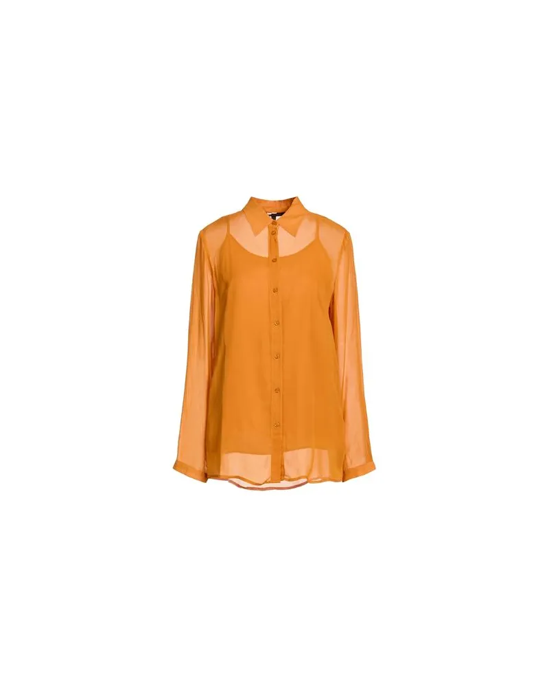 Armani Exchange TOPS - Hemdenauf YOOX.COM Rostrot