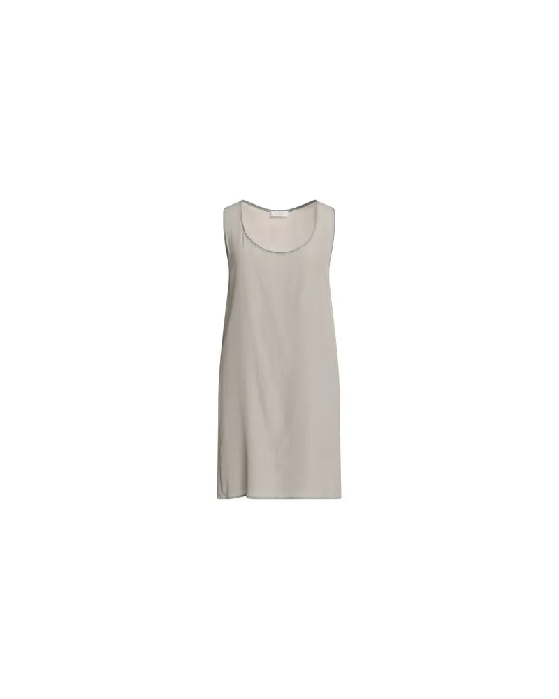PANICALE Cashmere KLEIDER - Mini-Kleiderauf YOOX.COM Hellgrau