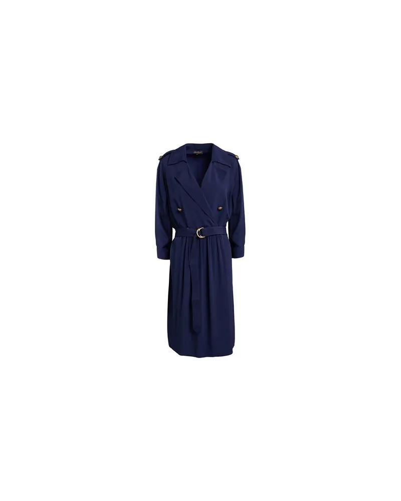 Luisa Spagnoli KLEIDER - Mini-Kleiderauf YOOX.COM Marineblau