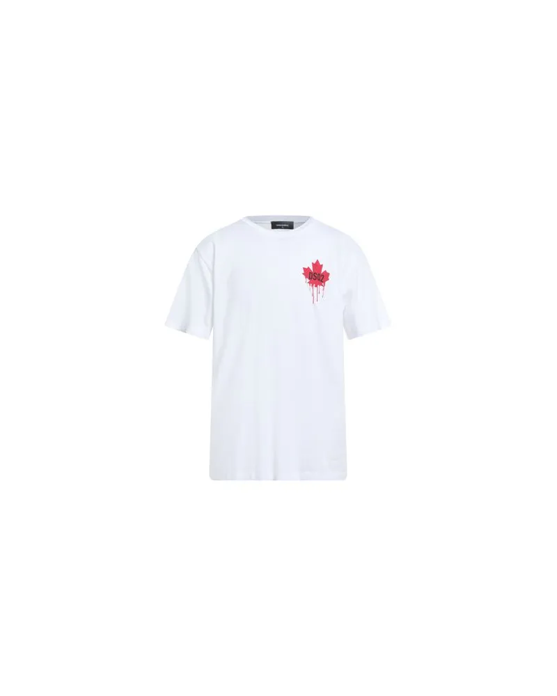 Dsquared2 TOPS - T-shirtsauf YOOX.COM Weiß