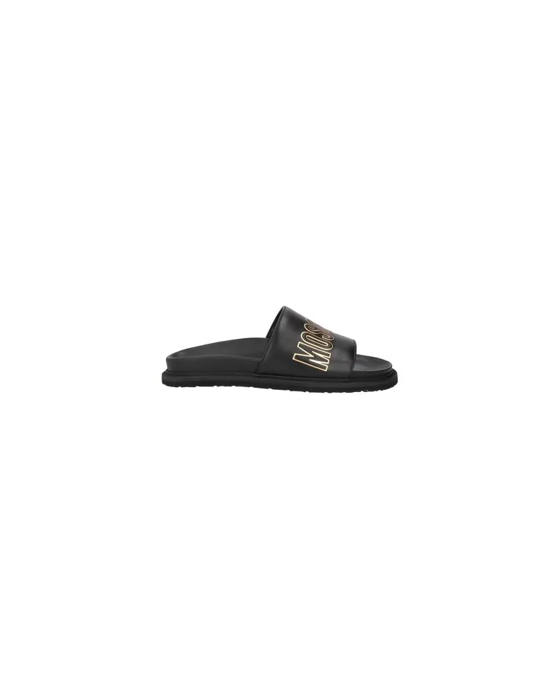 Moschino SCHUHE - Sandalenauf YOOX.COM Schwarz