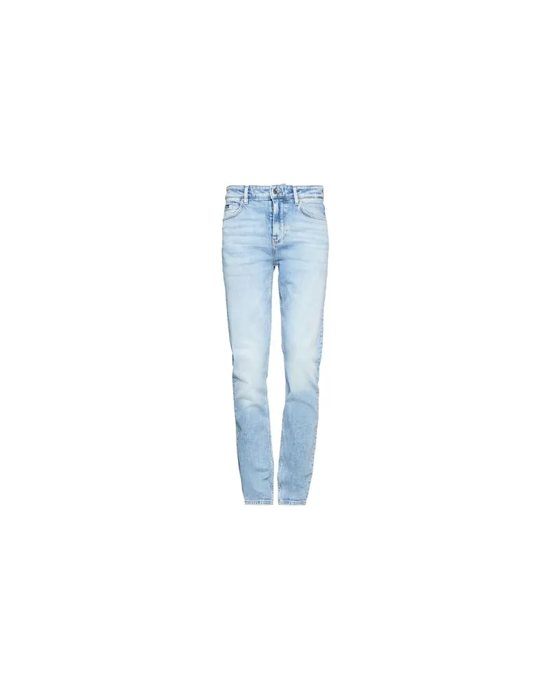 HUGO BOSS HOSEN & RÖCKE - Jeanshosenauf YOOX.COM Blau