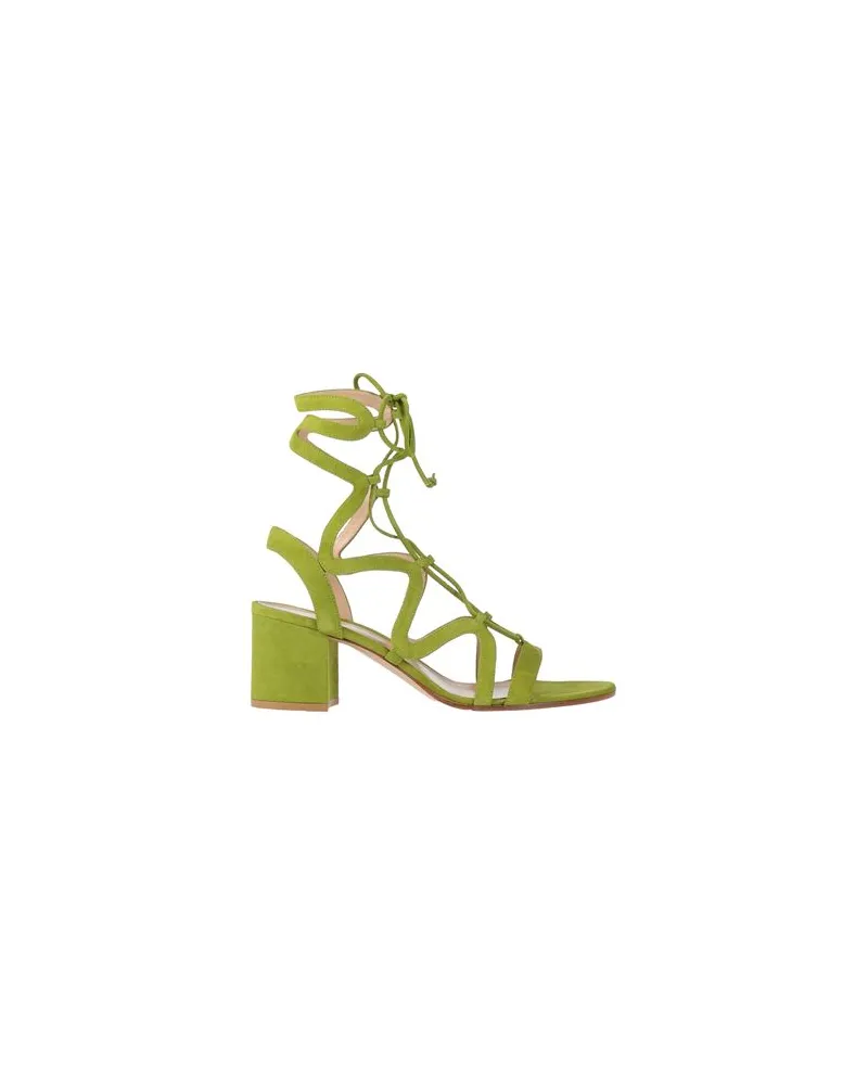 Gianvito Rossi SCHUHE - Sandalenauf YOOX.COM Limettengrün