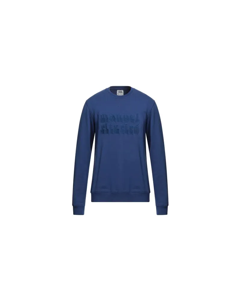 Manuel Ritz TOPS - Sweatshirtsauf YOOX.COM Blau