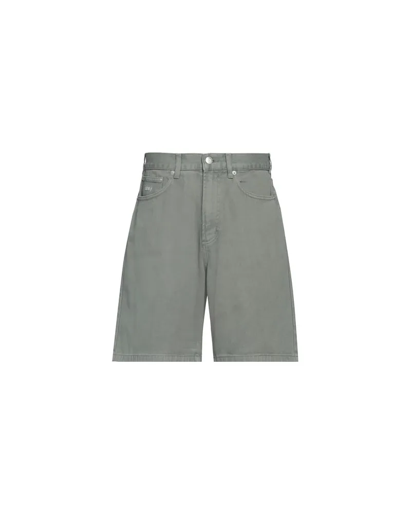 Obey HOSEN & RÖCKE - Jeansshortsauf YOOX.COM Salbeigrün