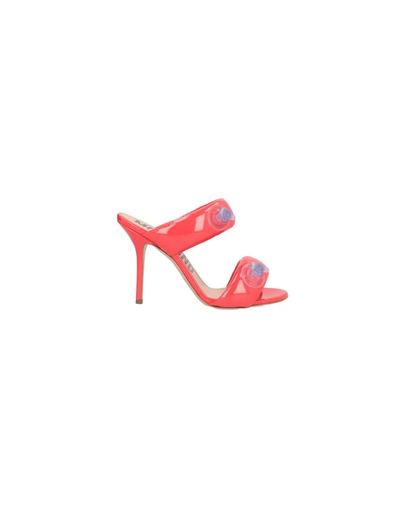 Moschino COUTURE - SCHUHE - Sandalenauf YOOX.COM Tomatenrot