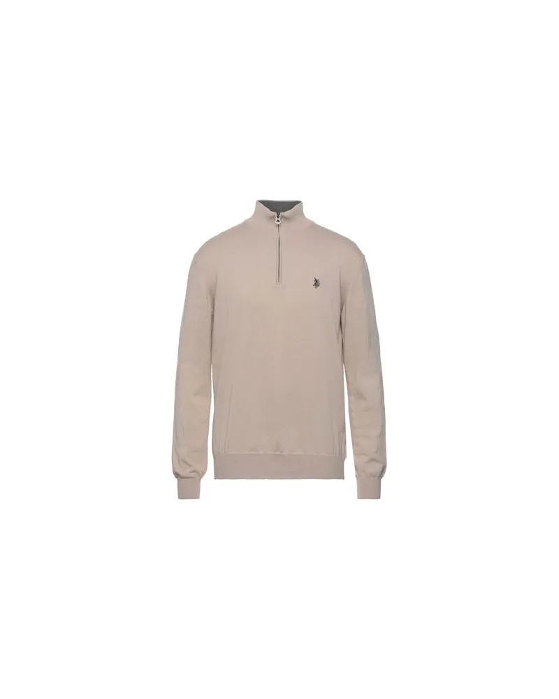 U.S. Polo Assn.  STRICKWAREN - Pulloverauf YOOX.COM Beige