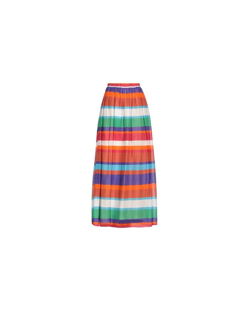 Icona By Kaos HOSEN & RÖCKE - Maxi-Röckeauf YOOX.COM Orange