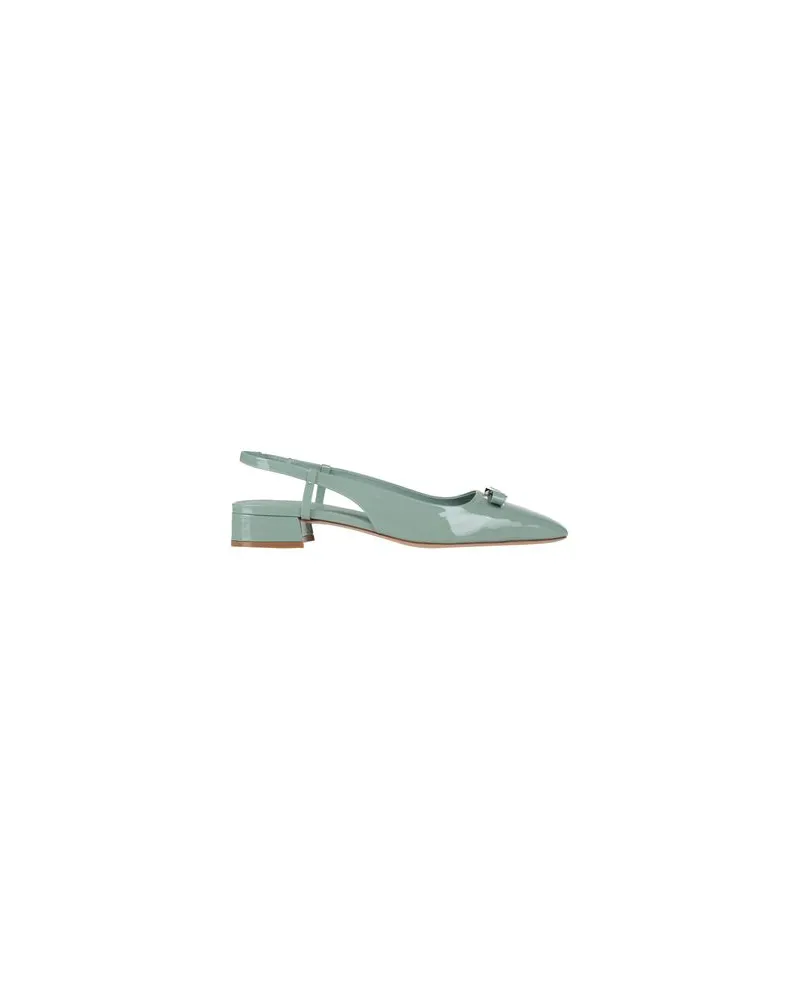 Ferragamo SCHUHE - Ballerinasauf YOOX.COM Salbeigrün