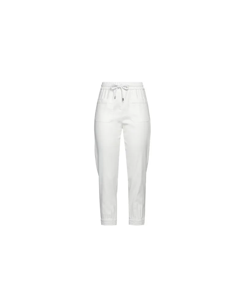 Dondup HOSEN & RÖCKE - Hosenauf YOOX.COM Weiß