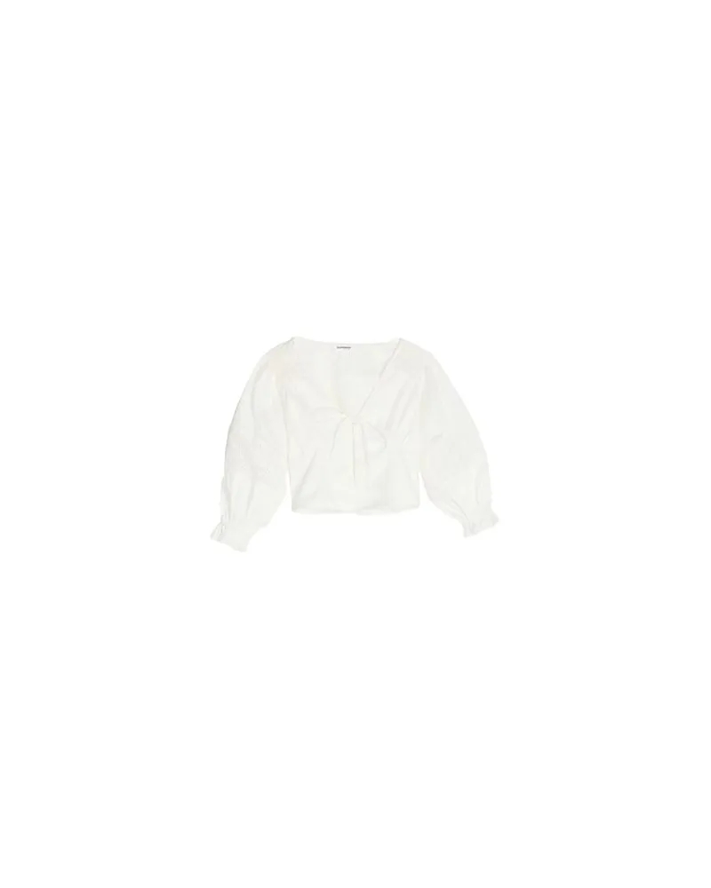 Glamorous TOPS - Hemdenauf YOOX.COM Weiß