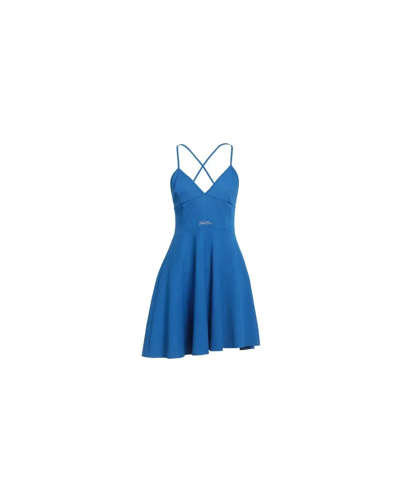 Odi et Amo KLEIDER - Mini-Kleiderauf YOOX.COM Azurblau